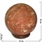 Лампа солевая "футбольный мяч" 15 см диаметр с зарядкой USB - фото 51183
