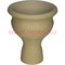 Чашка для кальяна серая Upgrade шершавая(Россия) 8,5 см - фото 54389