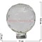 Шар стеклянный граненый 10-11 см (без подставки) XH28-9 - фото 54610