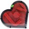 3-D трафарет пинарт (KL-1291) сердце скульптор 36 шт/кор - фото 55105
