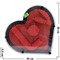 3-D трафарет пинарт (KL-1291) сердце скульптор 36 шт/кор - фото 55106