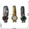Часы женские с браслетом и стразами в ассортименте - фото 55530