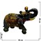 Фигурка с янтарем "Слон" 29 см - фото 55842