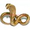 Змея символ 2013 года из бронзы 3,3 см - фото 55913
