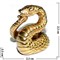 Змея символ 2013 года из бронзы 2,3 см - фото 55918
