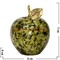 Яблоко из змеевика 7х6 см - фото 56259