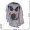 Маска Мумия Призрак привидение с тканью-капюшоном - фото 56341