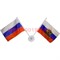 Флаг РФ 7,5х11,5 см на присоске в машину 12 шт/уп - фото 56407