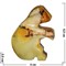 Символ 2016 года Обезьяна 2,5 дюйма из оникса - фото 56623