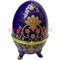 Яйцо шкатулка 9,5 см (цвета в ассортименте) - фото 57056