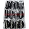 Крабик черный со стразами (ALI-82) цена за упаковку 12 шт - фото 57155