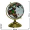 Кристалл "Глобус цветной" 11 см 75 мм (HN-568) 48 шт/кор - фото 58133