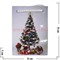 Пакет подарочный новогодний 6х8 см рисунки в ассортименте 40 шт/упаковка - фото 59889