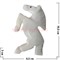 Лошадка из белого оникса 2014 символ года 4" (10,5 см) - фото 59939