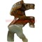 Конь на дыбах из оникса 2 размер 6,5 см (3 дюйма) - фото 60151