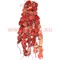 Нитка бусин варисцит красный цена за 1 нитку, натуральный камень - фото 60699