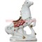 Конь фарфор со стразиками 10 см (920) 3 цвета - фото 61828