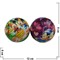 Мячик резиновый с рисунками и узорами 12 шт/упаковка - фото 63571