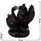 Сувенир "Черные лебеди" (163 H) из фарфора - фото 63728