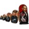 Матрешка 5 вождей: Ленин, Сталин, Брежнев, Горбачев, Путин - фото 65005