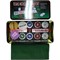 Набор для покера в железной коробке 200 шт фишки 11,5 гр - фото 65600