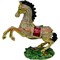 Шкатулка Лошадь со стразами (4503-1) гарцует 12,5 см - фото 65831
