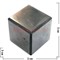 Кубик полированный из натур.шунгита 3 см - фото 65943