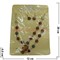 Набор: Колье и серьги из натур.янтаря мелкие камни - фото 66059