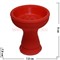 Чашка для кальяна силиконовая красная - фото 68489