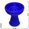 Чашка для кальяна силиконовая синяя - фото 68545