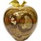 Яблоко из черного оникса 10 см (4 дюйма) - фото 69297
