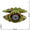 Часы «Жемчужина» из оникса малые (2,5 дюйма) - фото 70039