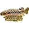 Аравана золотая из керамики 30 см длина - фото 70850