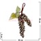 Виноград большой круглый с листиками 35 см - фото 71254