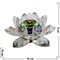 Кристалл "Лотос" хамелеон 9-10 см (NS-103) - фото 71529