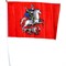 Флаг Москвы 16х24 см, 12 шт/бл (2400 шт/кор) - фото 72012