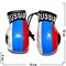 Перчатки боксерские в цветах российского флага (подвеска) цена за пару - фото 72093
