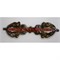 Ваджра из латуни 10,5 см (ритуальное и мифологическое орудие) - фото 74247
