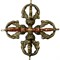 Ваджра-крест большой 10,5 см - фото 74255