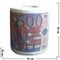 Прикол Туалетная бумага "500 евро" - фото 74541