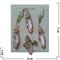 Набор серьги, кольцо и кулон "Искья" под розовый кристалл размер 17-20 - фото 75413