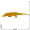 Лизун "Крокодил" цвета в ассортименте 35 шт/упаковка - фото 75456