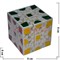 Игрушка головоломка 6 см в стиле Кубик - фото 75907