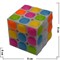 Игрушка Кубик Головоломка 6 см с выпуклыми сегментами - фото 76031