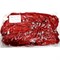 Браслет красная нить (толстая) с 2 бусинами 100 шт/упаковка - фото 76690