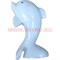 Дельфин из белого оникса 15,5 см (5 дюймов) - фото 77085