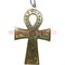 Египетский крест Анх 7,3 см (символ бессмертия) из латуни - фото 77497