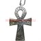Египетский крест Анх 7,3 см (символ бессмертия) из мельхиора - фото 77499