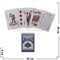 Карты для покера (B00/112) с пластиковым покрытием, цена за 12 упаковок - фото 78219