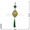 Амулет мусульманский золотой овальный, цена за 12 штук - фото 79103